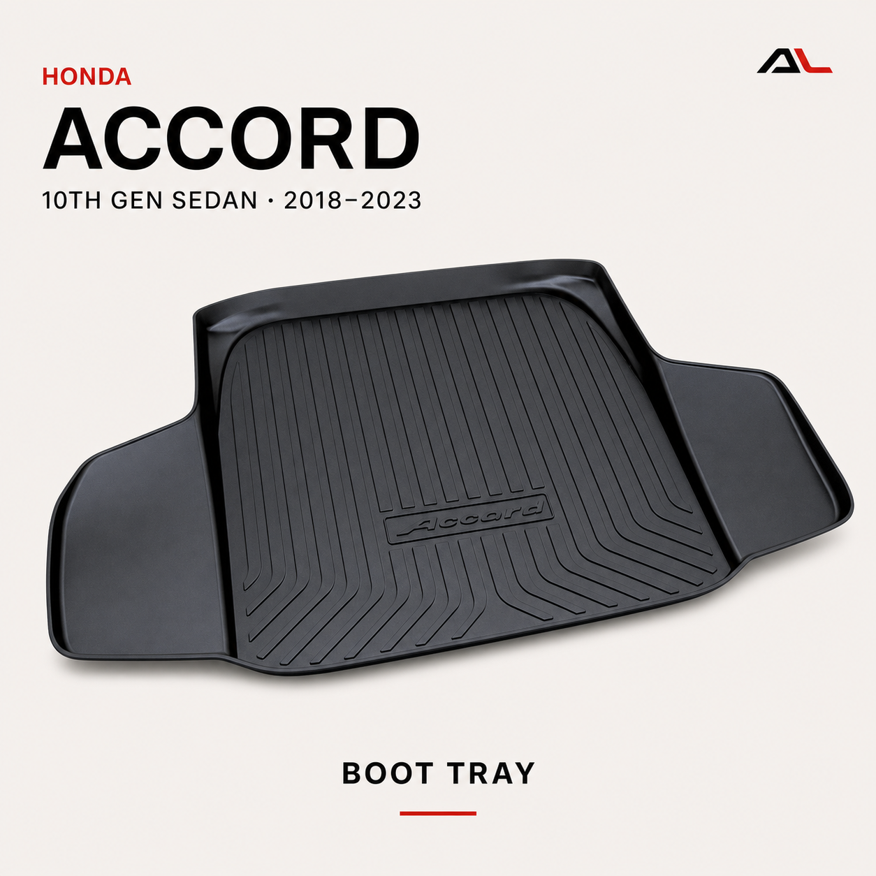 Honda Accord 10th Gen Sedan boot tray V2 product hero