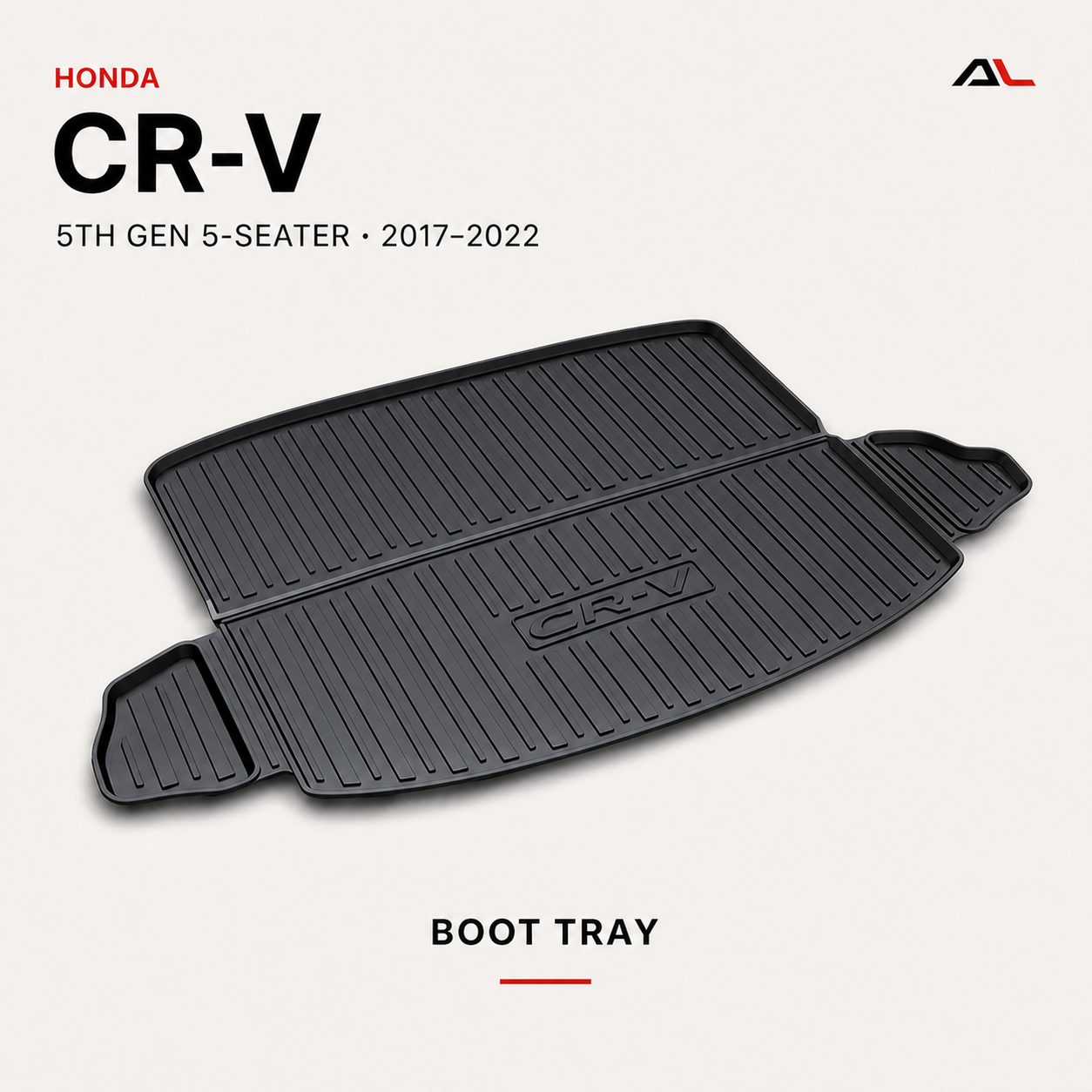 Honda CR-V 5th Gen 5-Seater boot tray V2 product hero