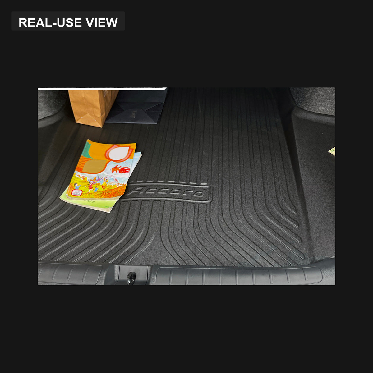 Honda Accord 10th Gen Sedan boot tray real-use view