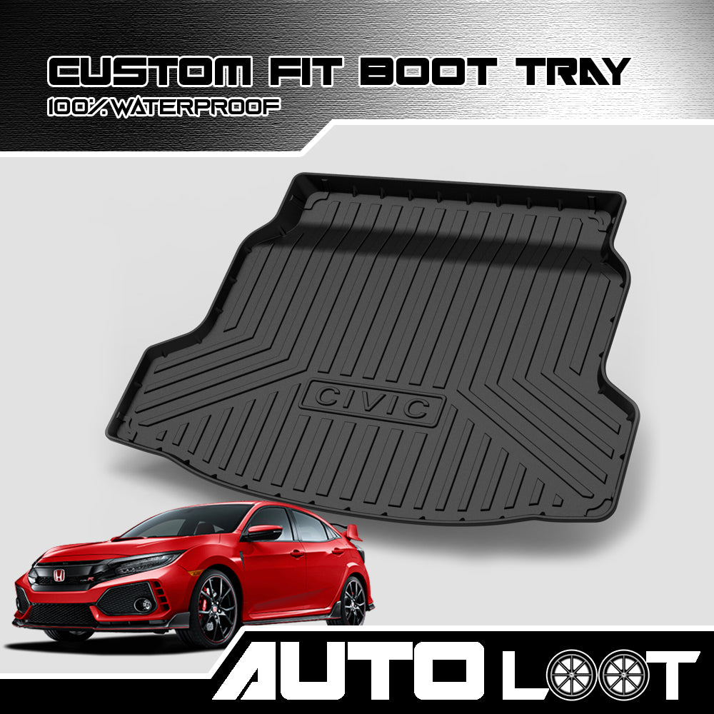 Honda Civic Hatchback (2017 - 2022) Car Boot Tray - Autoloot Car Accessories